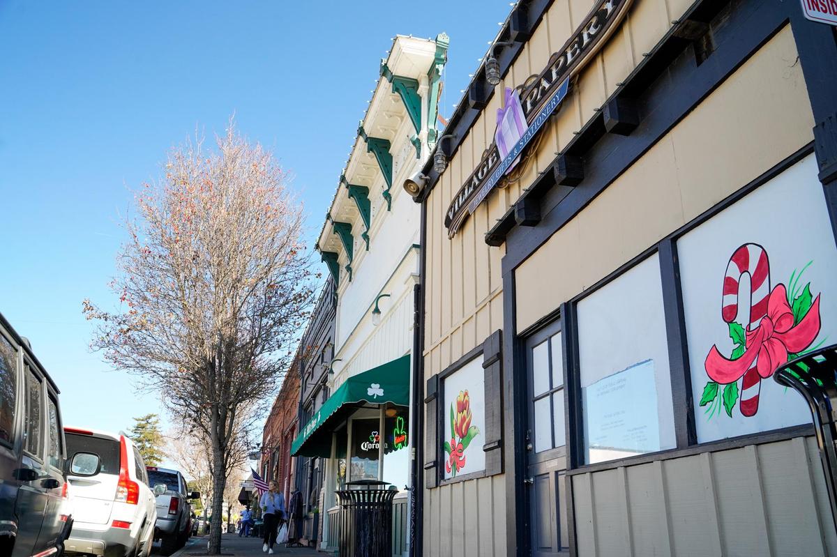 Bill’s Place owner Casey O’Connor is opening a new cocktail lounge next door in the former home of the Village Papery store next to his bar at 112 East Branch St. in the Arroyo Grande Village, pictured here Thursday, Feb. 20, 2025.
