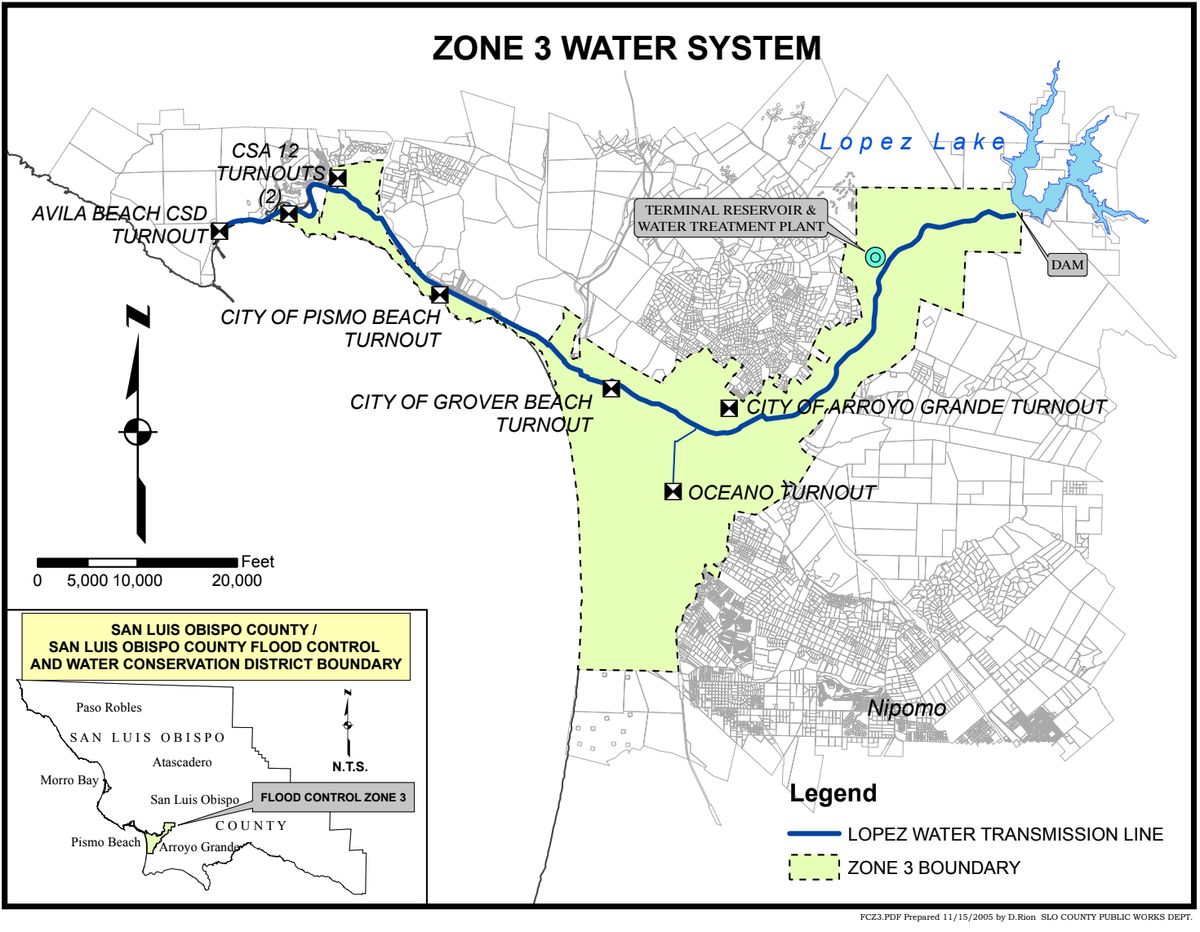 Residents of the Five Cities in south San Luis Obispo County were warned to boil all water used for drinking and food preparation after the State Water Resources Control Board detected unsafe bacteria in the water on Wednesday, April 30, 2025.