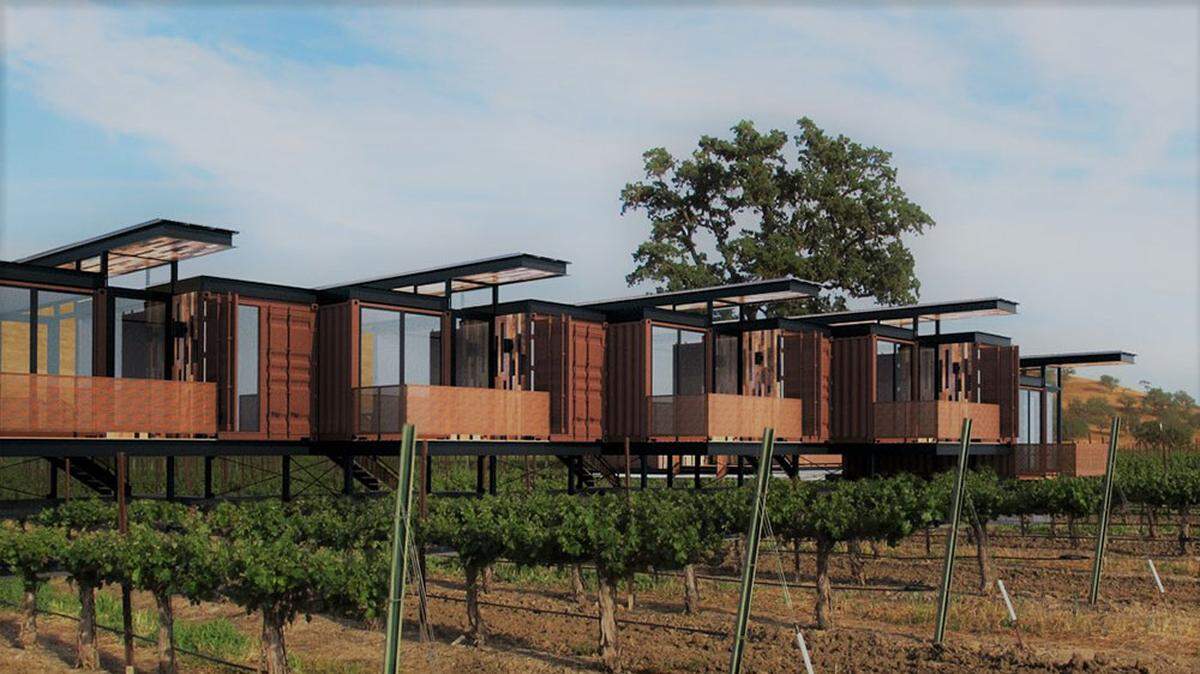 A rendering of Geneso Inn at Cass Vineyard & Winery. The design of the beams has changed since this initial rendering, Steve Cass said.