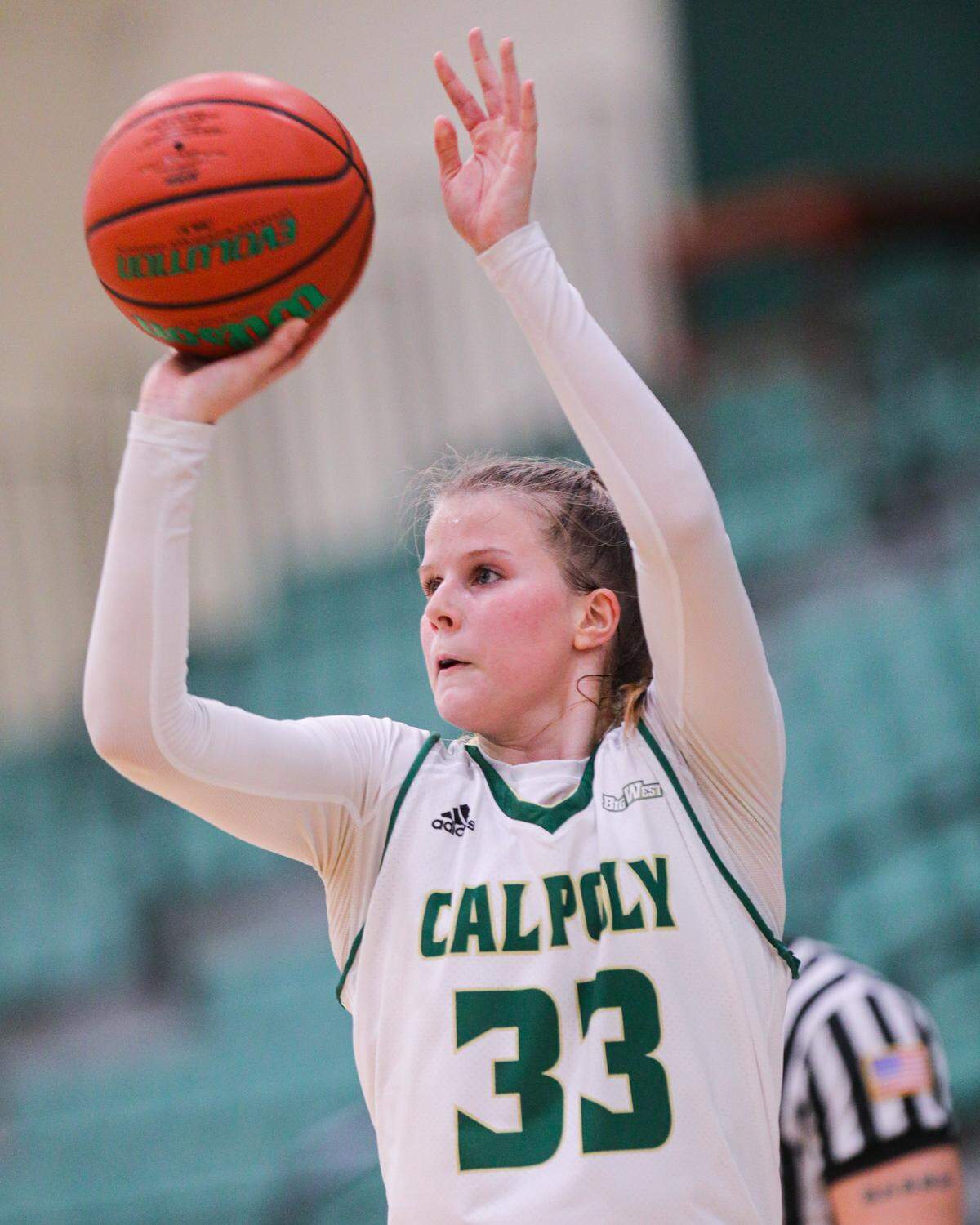 Cal Poly women’s basketball team played UC Irvine earlier this year. Willett made a game-winner on Wednesday in the first round win of the Big West postseason tourney.