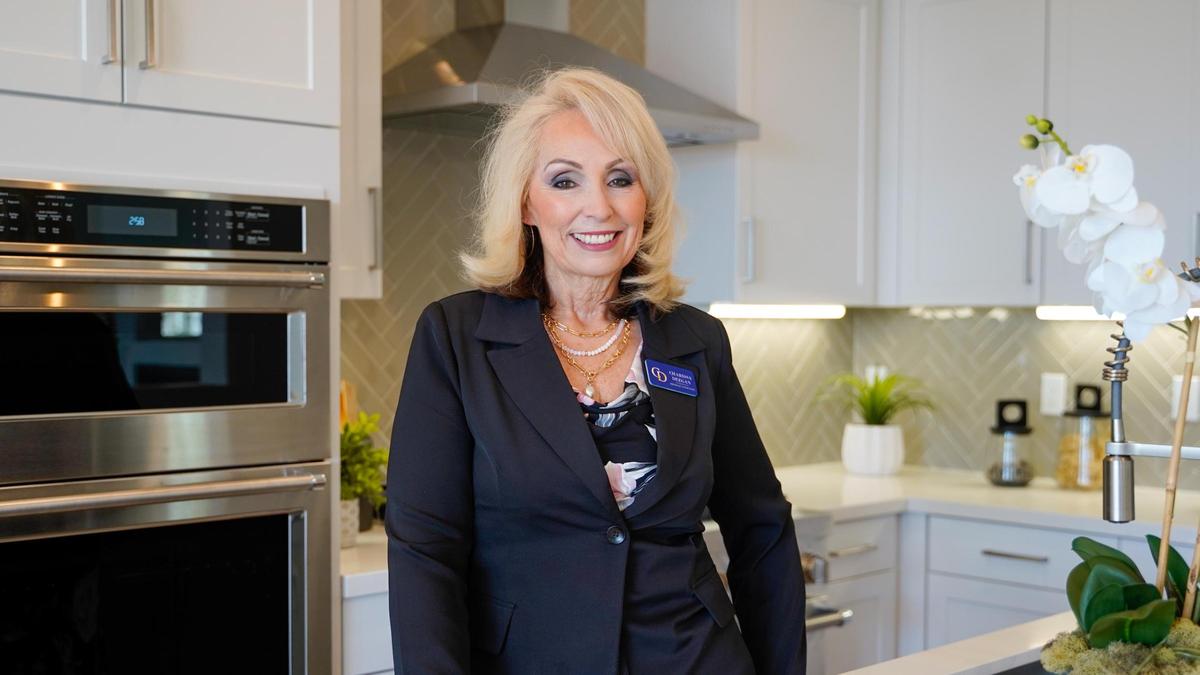 Realtor Charissa Deegan represents the five homes for sale that make up Barcelona Point, a new luxury home development in Pismo Beach, pictured here Tuesday, July 1, 2025.