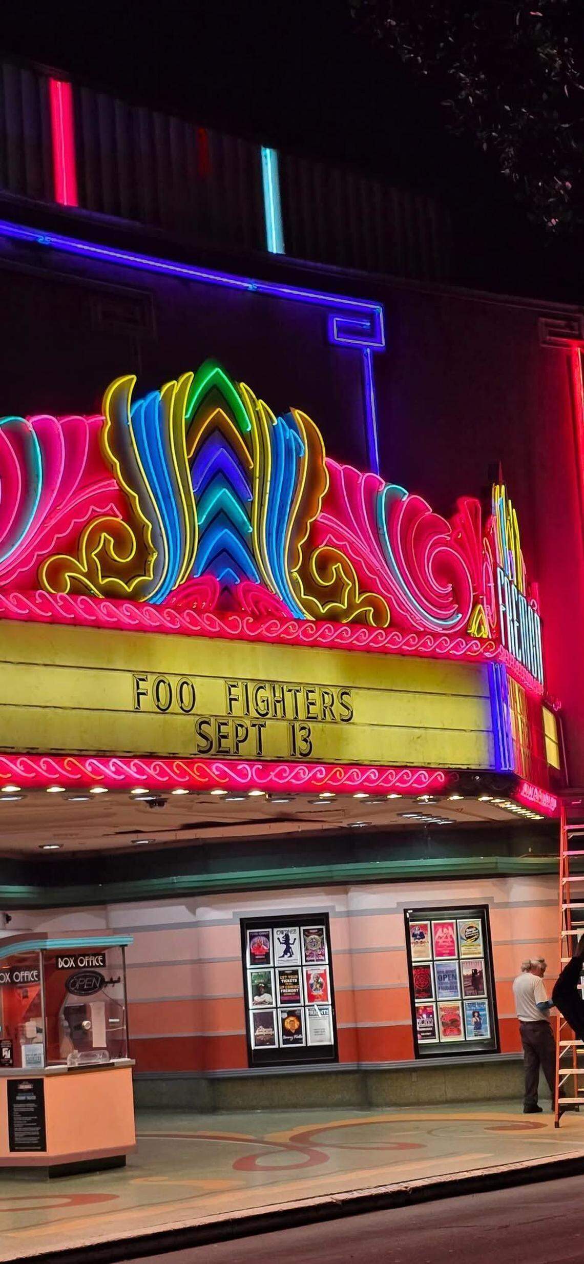 The Foo Fighters are performing a surprise show at the Fremont Theater in San Luis Obispo on Saturday, Sept. 13, 2025.