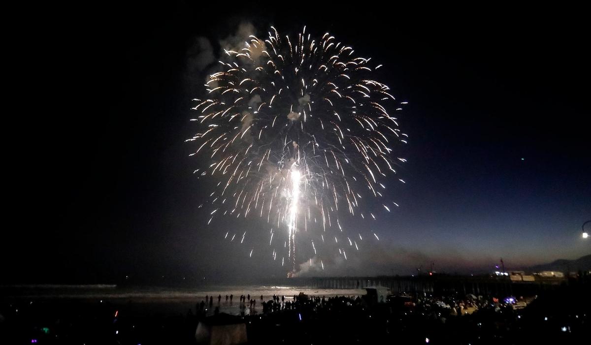 Mild weather and clear skies drew thousands of people to enjoy the city of Pismo Beach’s annual Fourth of July celebration and fireworks display event on July 4, 2024.