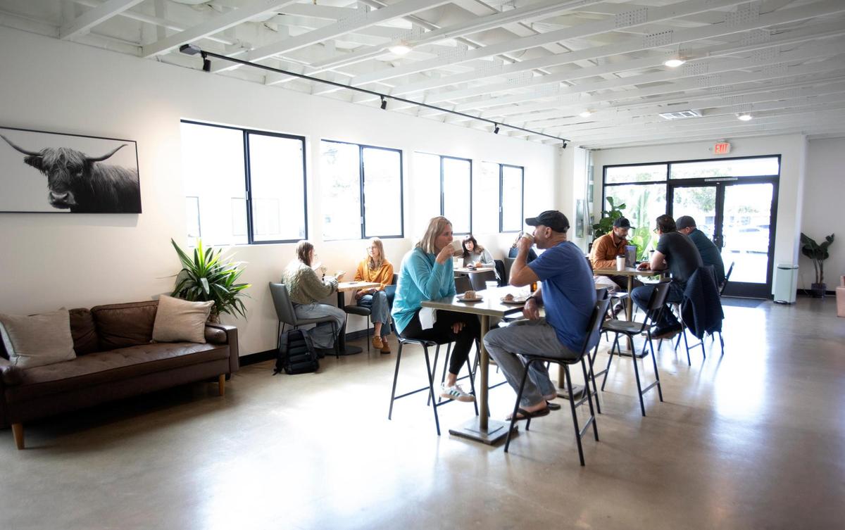 Karla and Spencer Wenger, owners of the Mayan Collective, are expanding into the coffee business with the recent acquisition of Greenhouse Coffee Co. in Arroyo Grande, seen here on March 26, 2024.