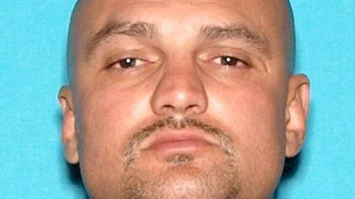 Frank Anthony Ramos Jr., 40, is suspected of robbing the Chevron gas station in Atascadero on Thursday.
