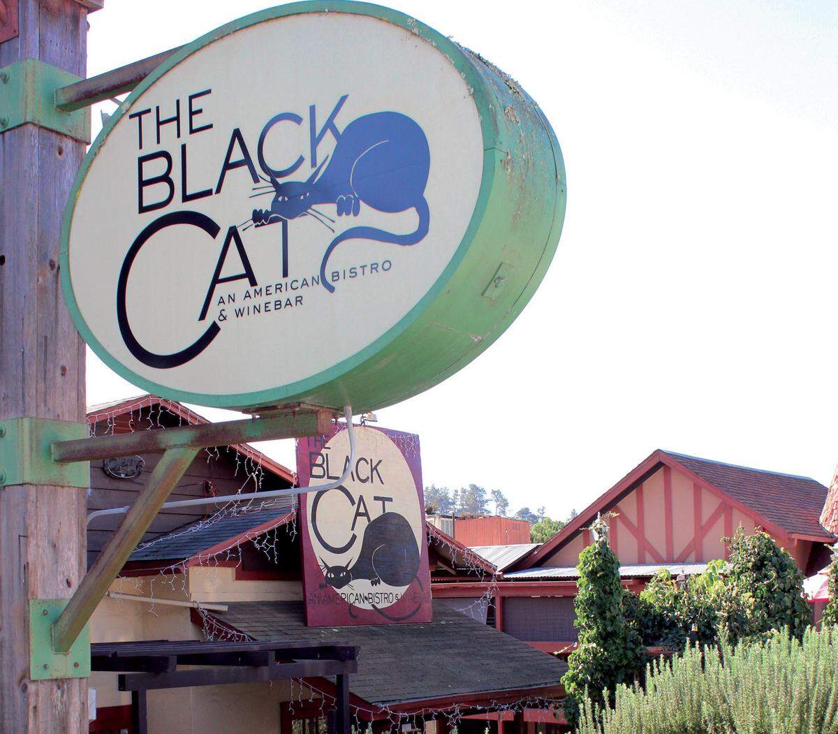 The Black Cat Bistro in Cambria.