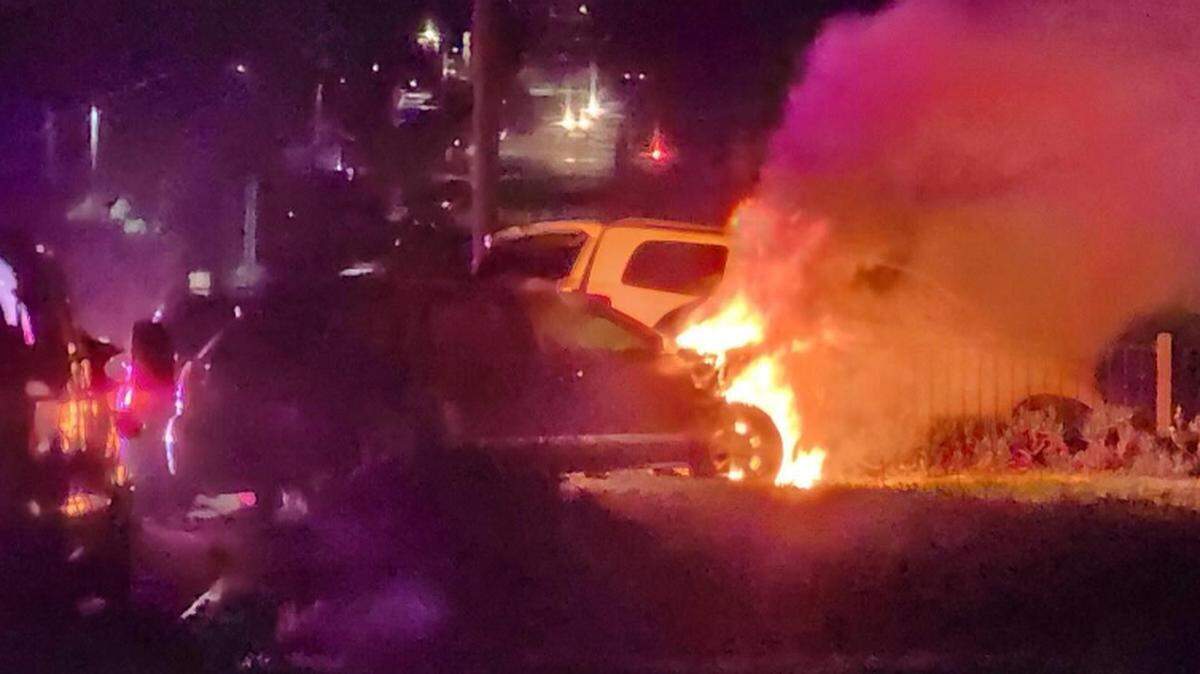 The Grover Beach Police Department and Five Cities Fire Authority responded to reports of a car fire following an alleged DUI car crash on Jan. 2, 2024.
