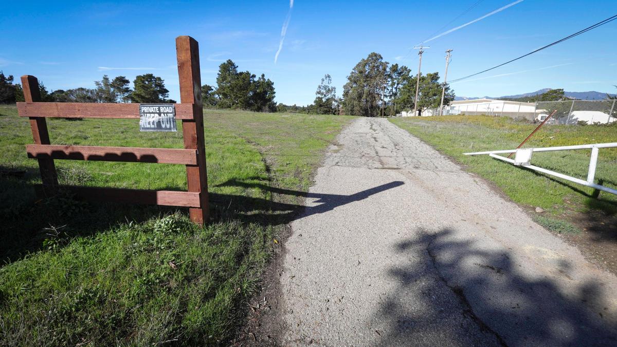 Undeveloped lot next to Santa Lucia Middle School in Cambria is slated for affordable housing seen here Dec. 30, 2024.