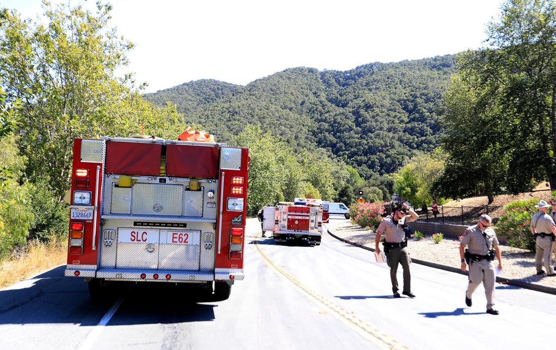 A truck crossed into another lane and struck a van in San Luis Obispo, California on San Luis Bay Drive near Avila Beach on Friday, Aug. 6. One person, driver Glenn Owens, of Atascadero, was killed. The passenger, Susan Owens, was injured.
