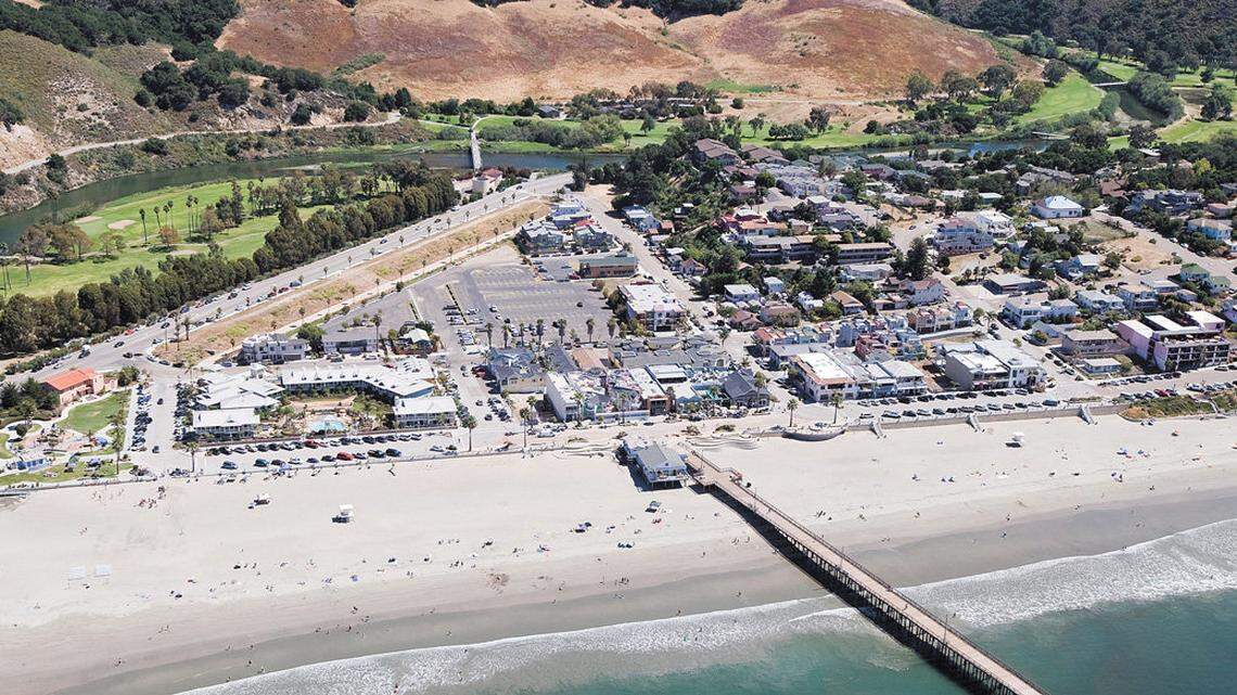 A bird's-eye view of Avila Beach.