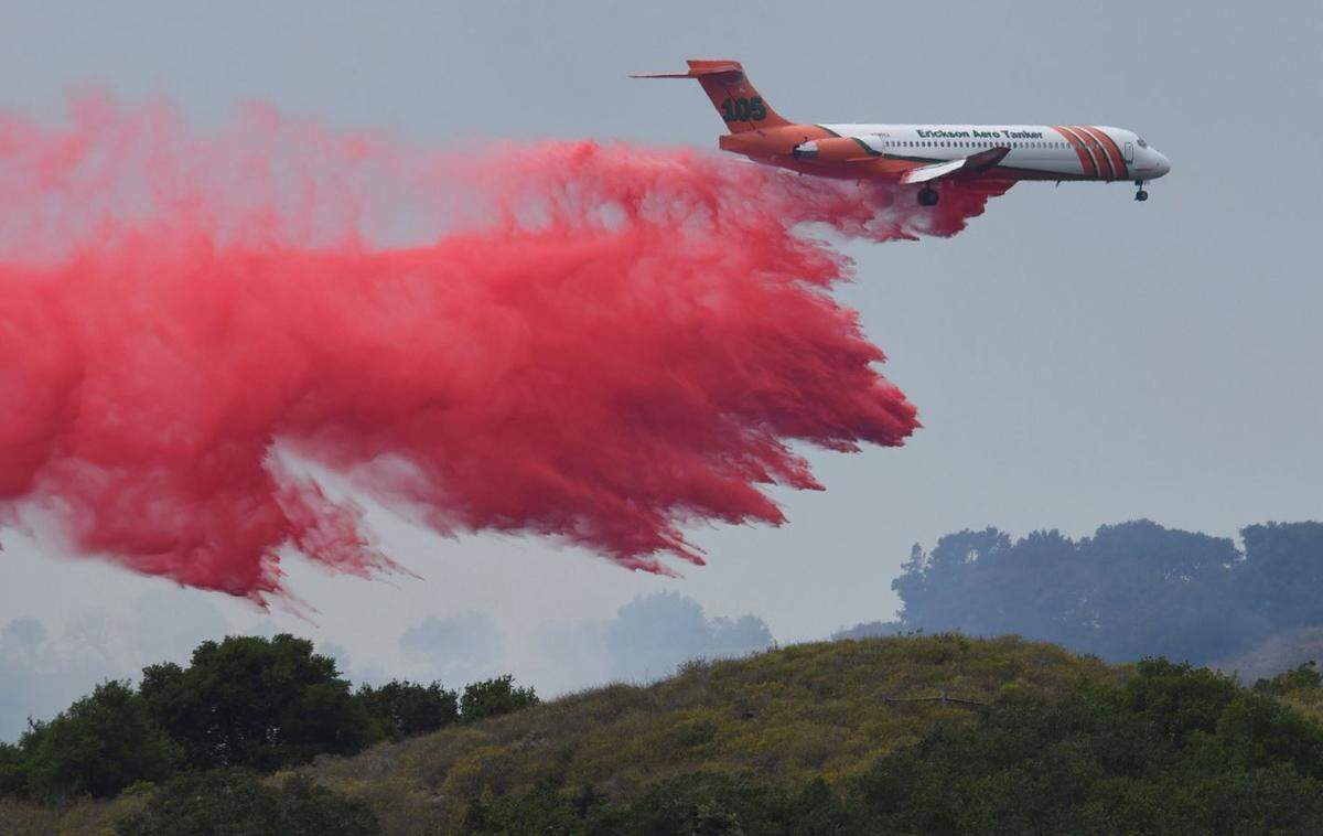 Firefighters responded Wednesday to a report of a 150-acre vegetation fire off Highway 1 near Gaviota, California. Evacuations are in progress, and fire crews say the blaze could grow to 1,000 acres.