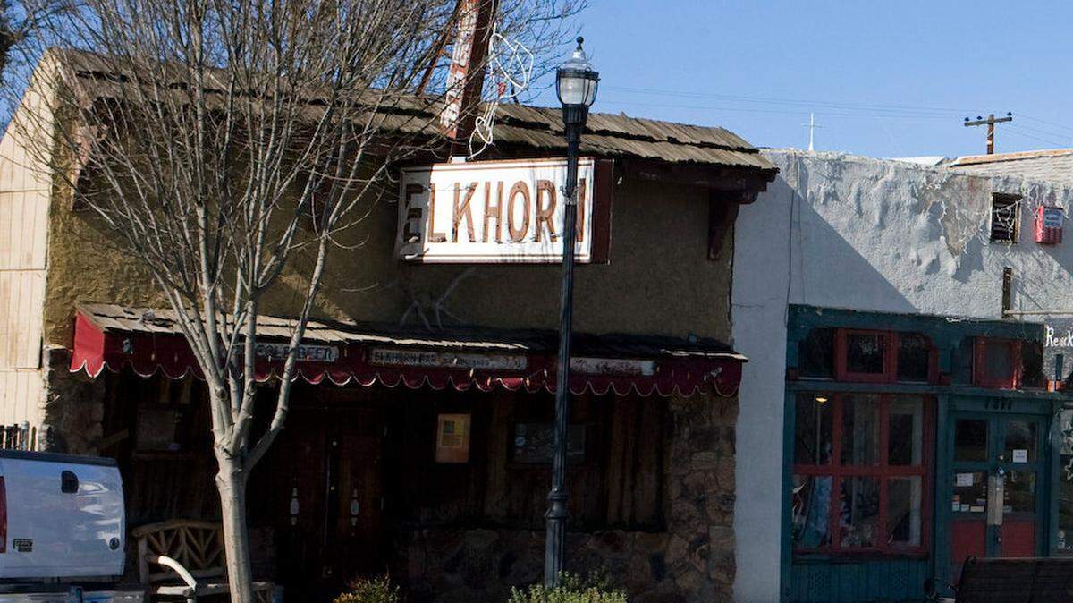 The Elkhorn Bar in the 1200 block of Mission Street in San Miguel.
