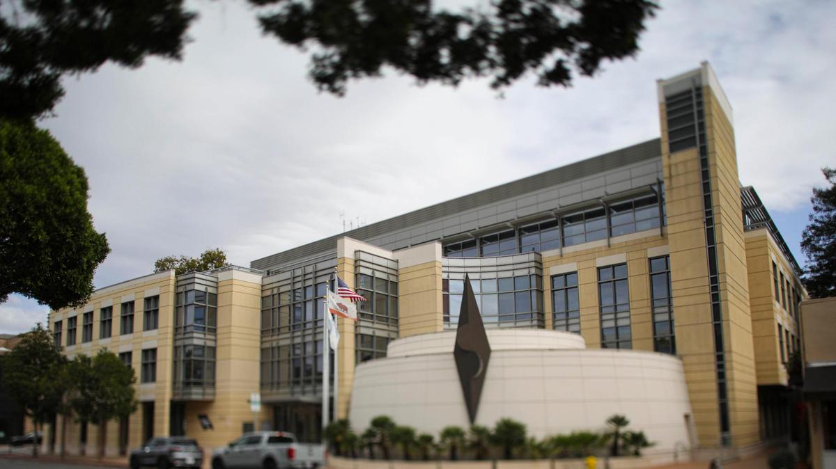 The Katcho Achadjian Government Center in San Luis Obispo.