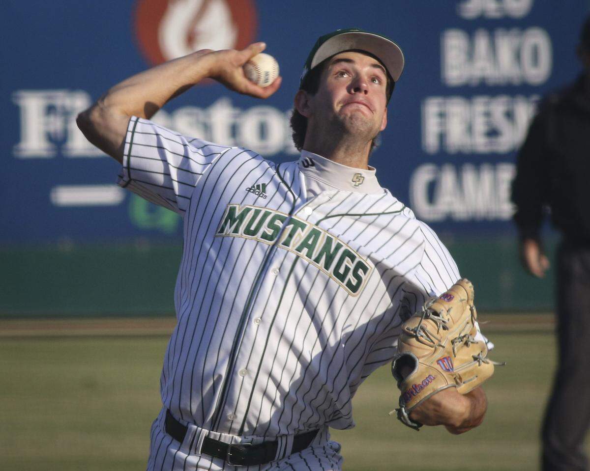 Griffin Naess started and limited the Dirtbag opportunities to score. Cal Poly beat Long Beach State 11-3 on May 14, 2026. 
