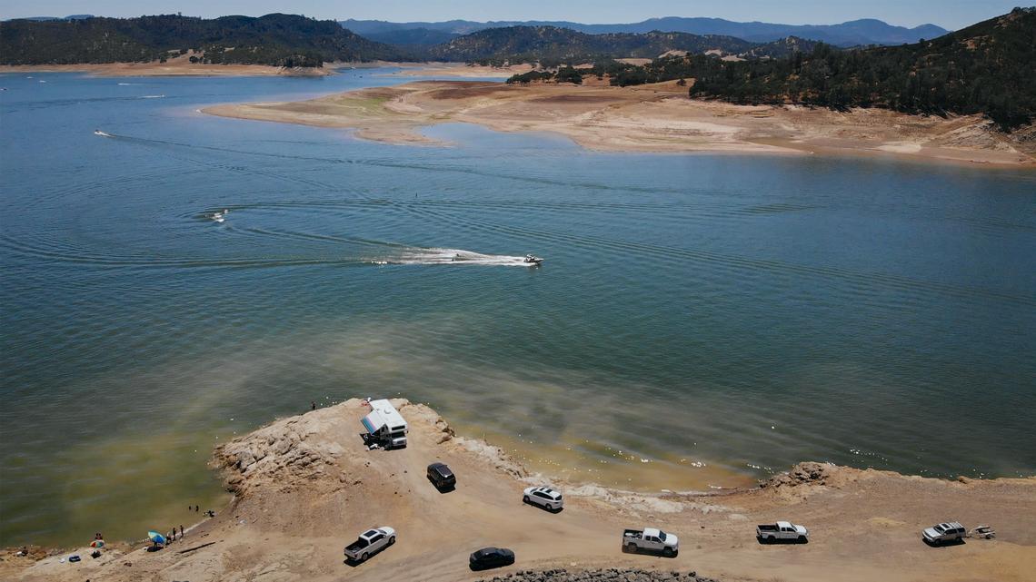 Lake Nacimiento is just 27 percent full — so residents are threatening a lawsuit
