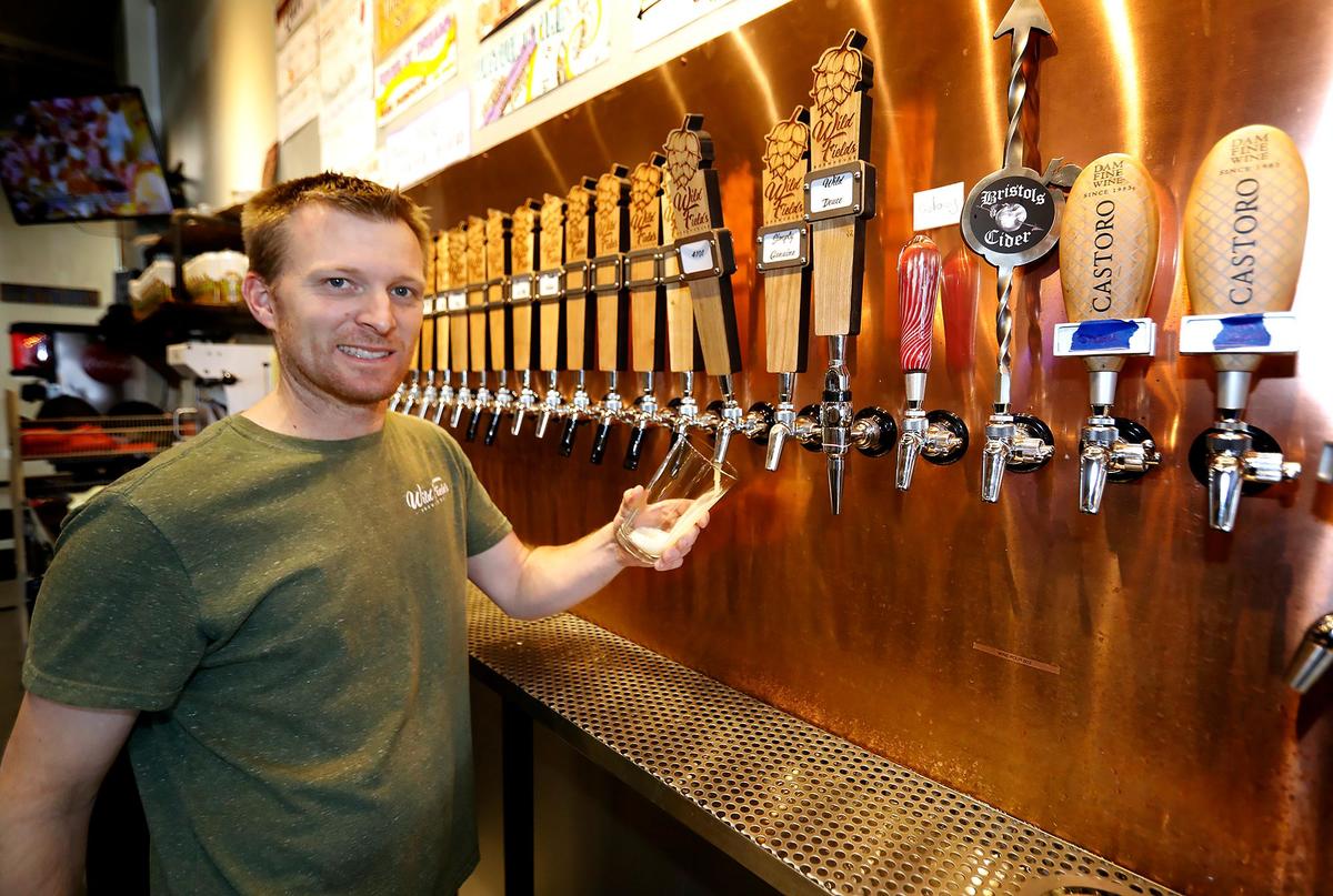 Renowned brewer Ryan Fields and his wife Jacque, not pictured, are the owners of Wild Fields Brewhouse in Atascadero.