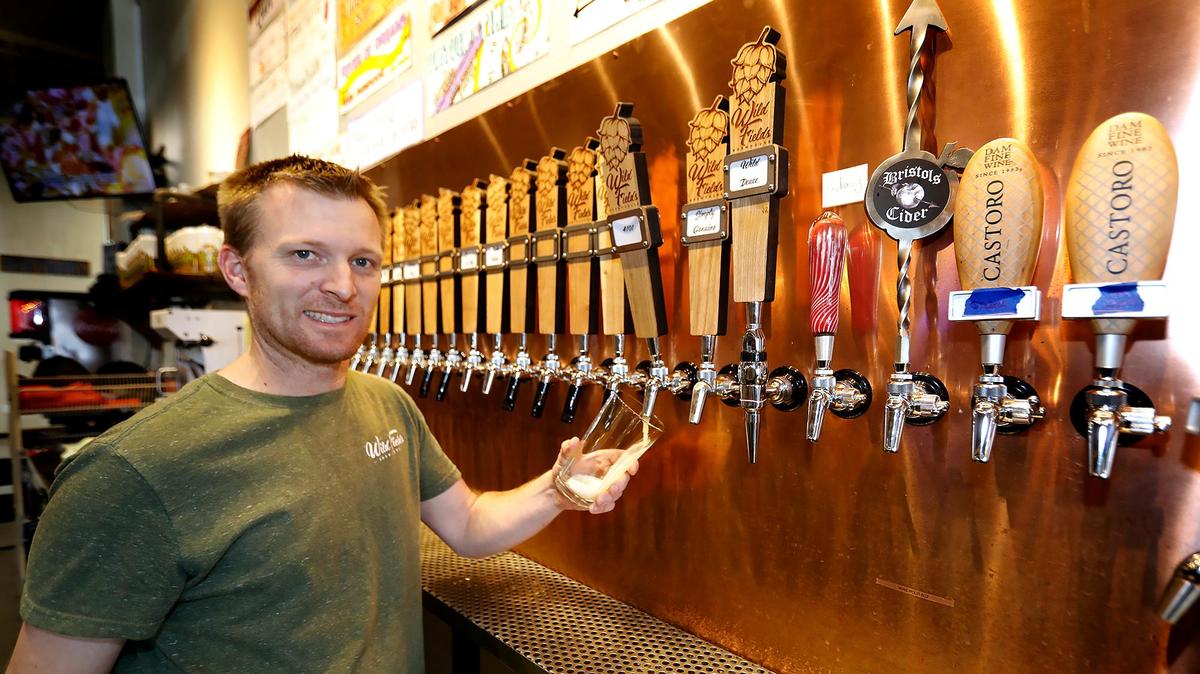 Renowned brewer Ryan Fields and his wife Jacque, not pictured, are the owners of Wild Fields Brewhouse in Atascadero.