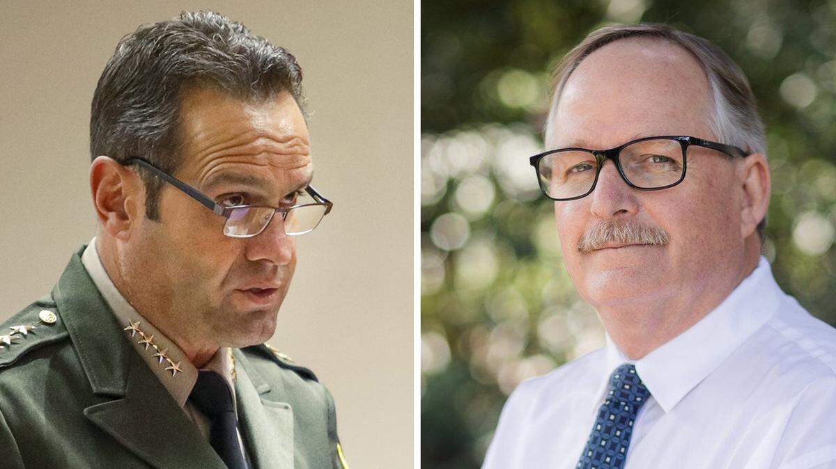 Tuesday's election decides the race between Sheriff Ian Parkinson and challenger Greg Clayton for the county sheriff's seat.