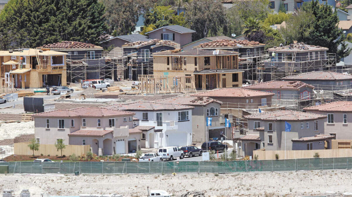 The Village at Pacific West is under construction near Oak Park Boulevard and West Branch Street in Pismo Beach.