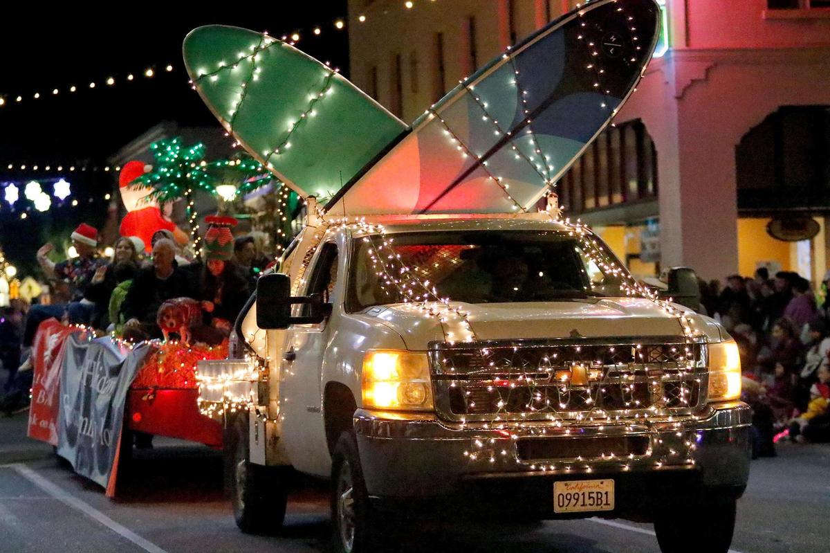 The 45th annual San Luis Obispo Holiday Parade was held downtown on Friday, Dec. 3, 2021.