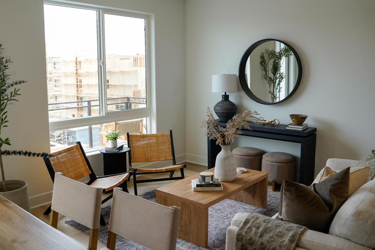 Developer Coastal Community Builders completed work on the Palladium housing development in downtown Grover Beach in early June, pictured Saturday, June 7, 2025. The development includes 37 condominium units priced between $400,000 and $500,000, and features a rooftop deck and barbecue spot.