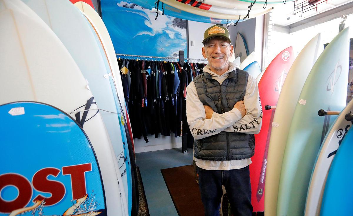 Kevin Campion, owner of 805 Boardshop in Atascadero, has been involved in skating for about 50 years, going back to when he started as a kid. He owned multiple skate shops in the Bay Area before buying the business here.
