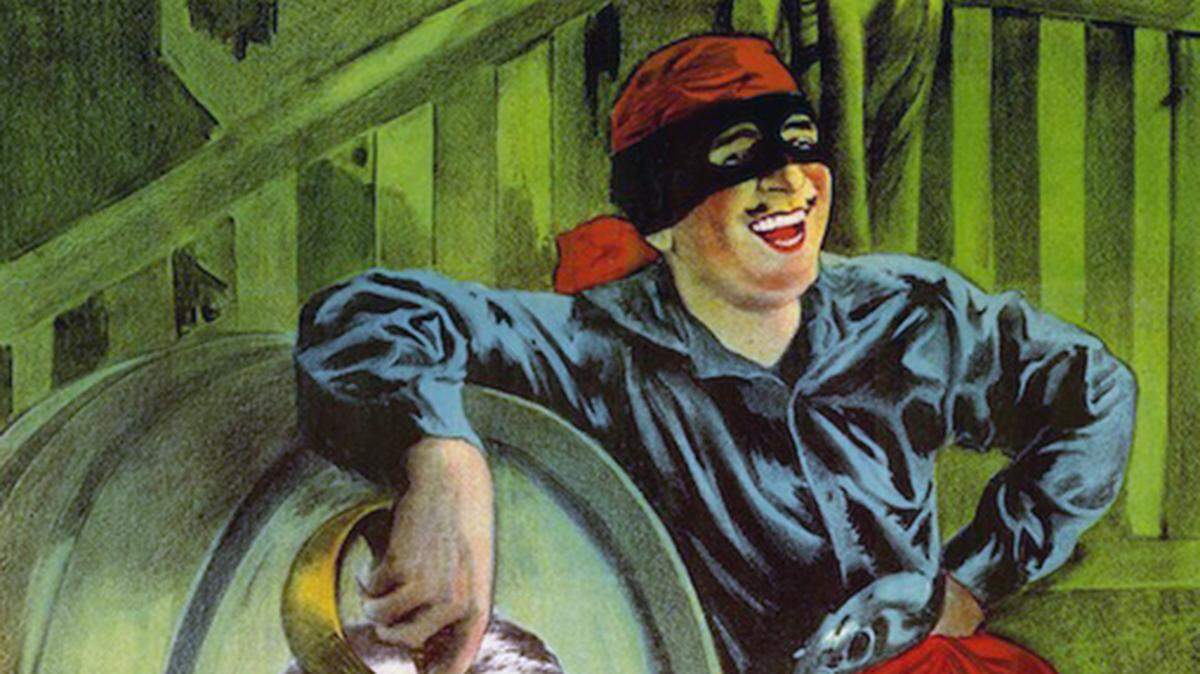 Poster from an early “Zorro” movie.