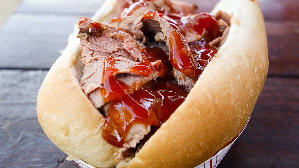 The tri-tip sandwich from Big Bubba’s Bad BBQ in Paso Robles.
