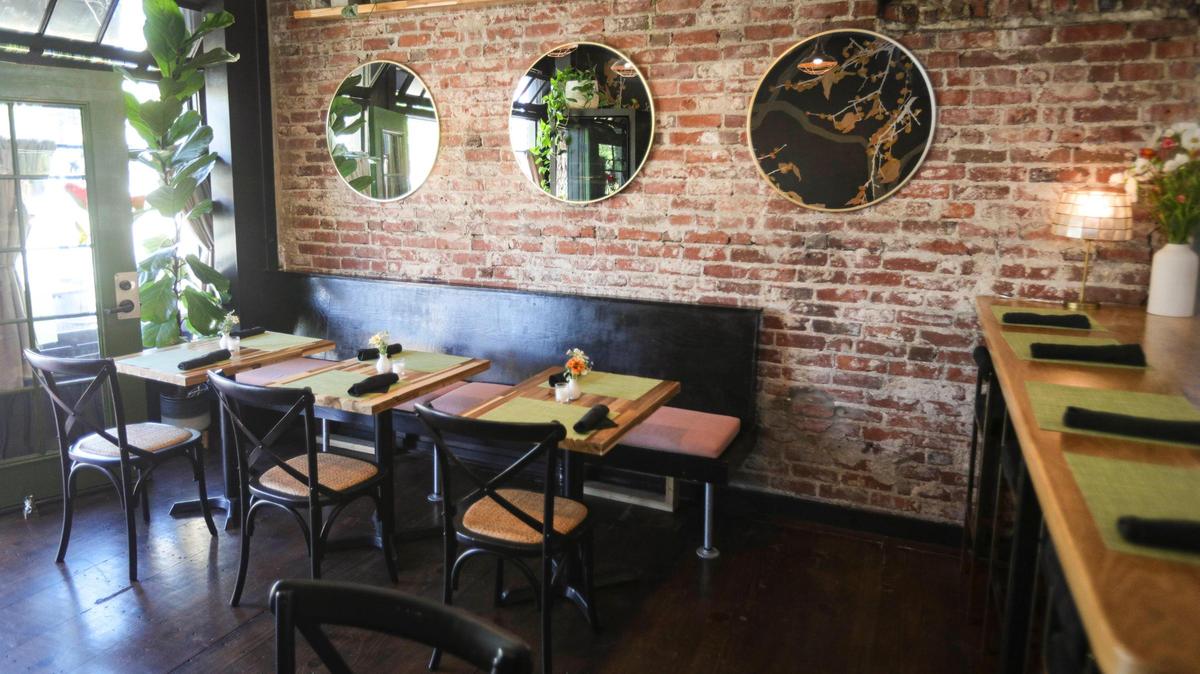 Kimi Walker Ahrens is the owner and chef of Wren Provisions, a restaurant, bodega and catering company now located on Broad Street in San Luis Obispo, seen here July 1, 2025.