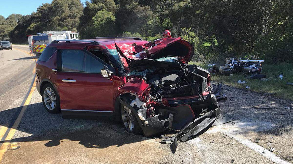 A motorcyclist was killed Sunday afternoon in a collision with an SUV on Highway 1 near Jalama Road south of Lompoc.