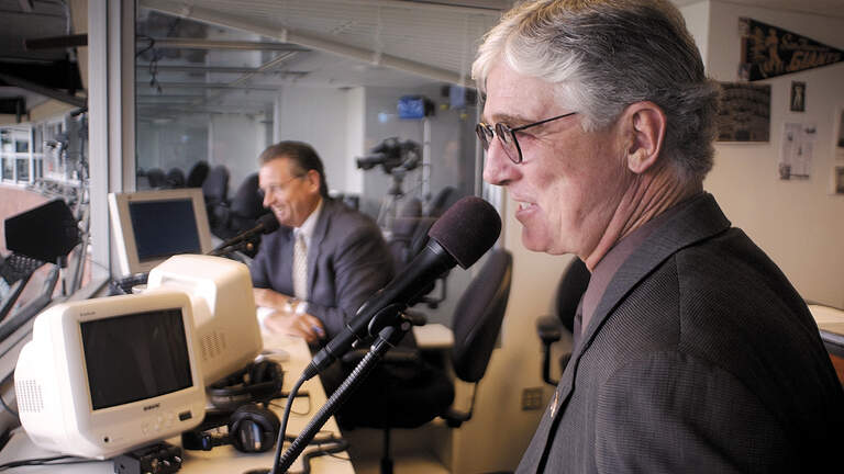 How legendary Giants sportscaster turned a dugout bit into a 36-year career