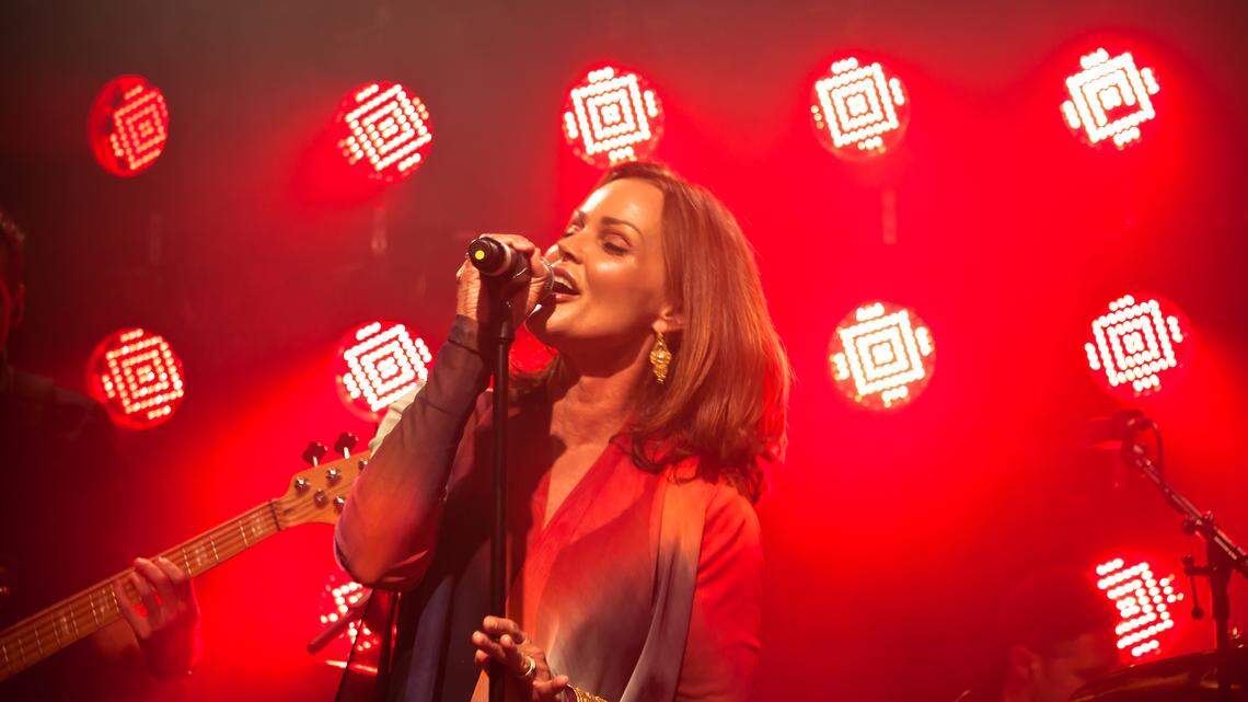 Platinum-selling pop star Belinda Carlisle will headline Pride in the Plaza in downtown San Luis Obispo on Sunday.