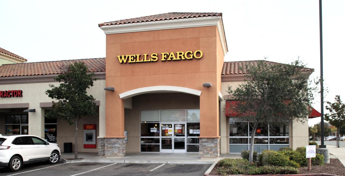 The Wells Fargo branch in Nipomo is temporarily closed, according to signs in the window on Dec. 7.