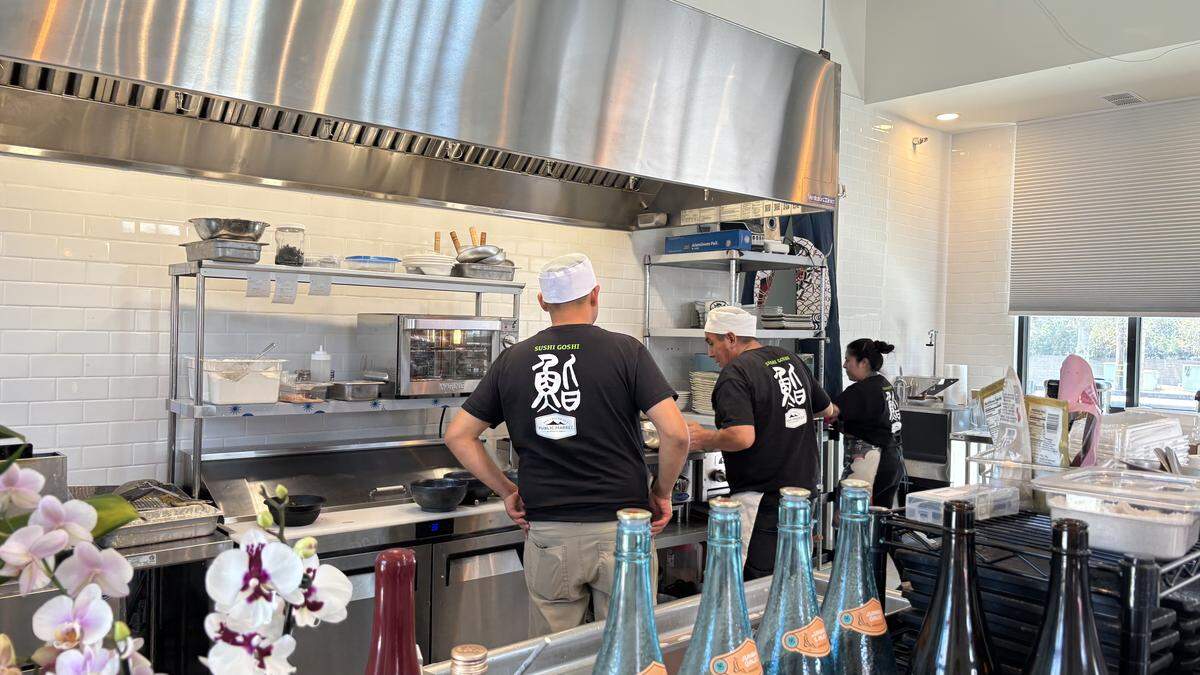 Goshi Sushi inside the SLO Public Market opened on May 13, serving nigiri, hand rolls and sashimi.