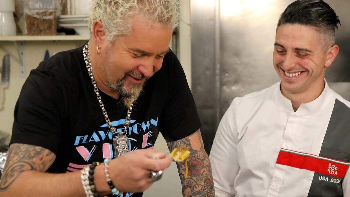 SLO pizzeria is among Guy Fieri’s top stops for ‘Diners, Drive-Ins and Dives.’ Here’s why