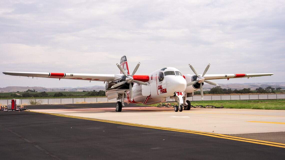 These SLO County planes are fighting CA’s biggest fires. Get a close-up look