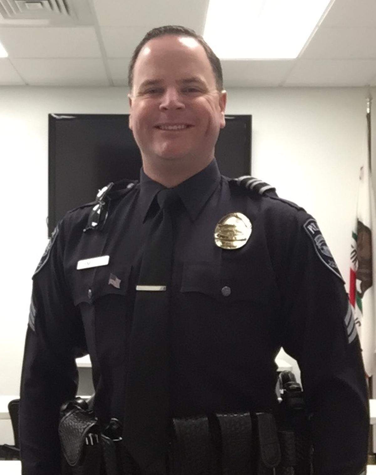 Sgt. Michael Smiley is a 16-year veteran of the police department and an 8-year veteran of the San Luis Obispo Regional SWAT Team where he is a Team Leader.