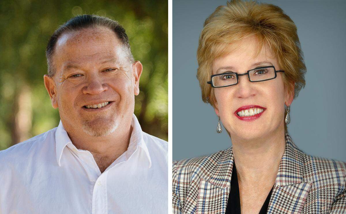 Incumbent Adam Hill is facing Stacy Korsgaden in the San Luis Obispo County District 3 Board of Supervisors race.