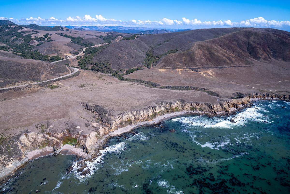 This photo shows an area of the 1,200 acres that is now protected from future development. It sits around the Point San Luis Lighthouse north of Avila Beach and south of Diablo Canyon nuclear power plant.