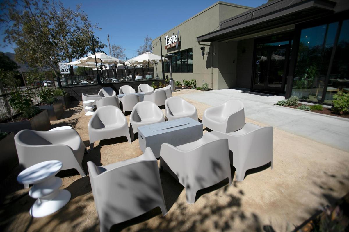 Taste in San Luis Obispo has moved a few blocks up Broad Street to a new, larger space with an expansive front patio.