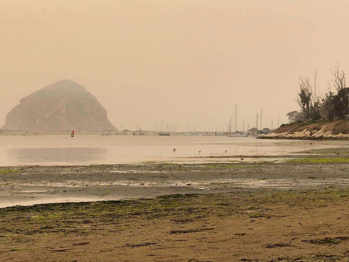 Morro Bay on that afternoon of Wednesday, Aug. 19, 2020.