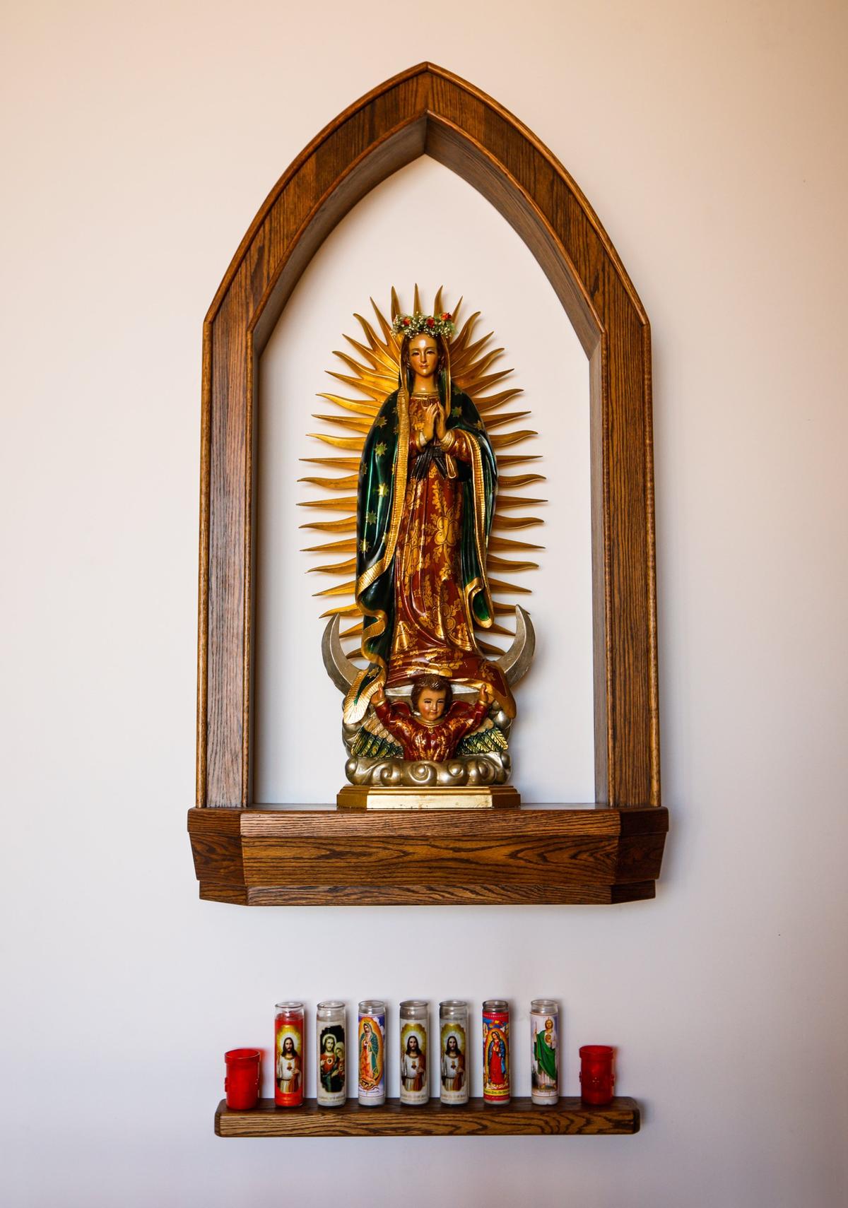 The chapel is open to the public on Sunday mornings for Catholic services. Photo by Joe Johnston 11-08-18