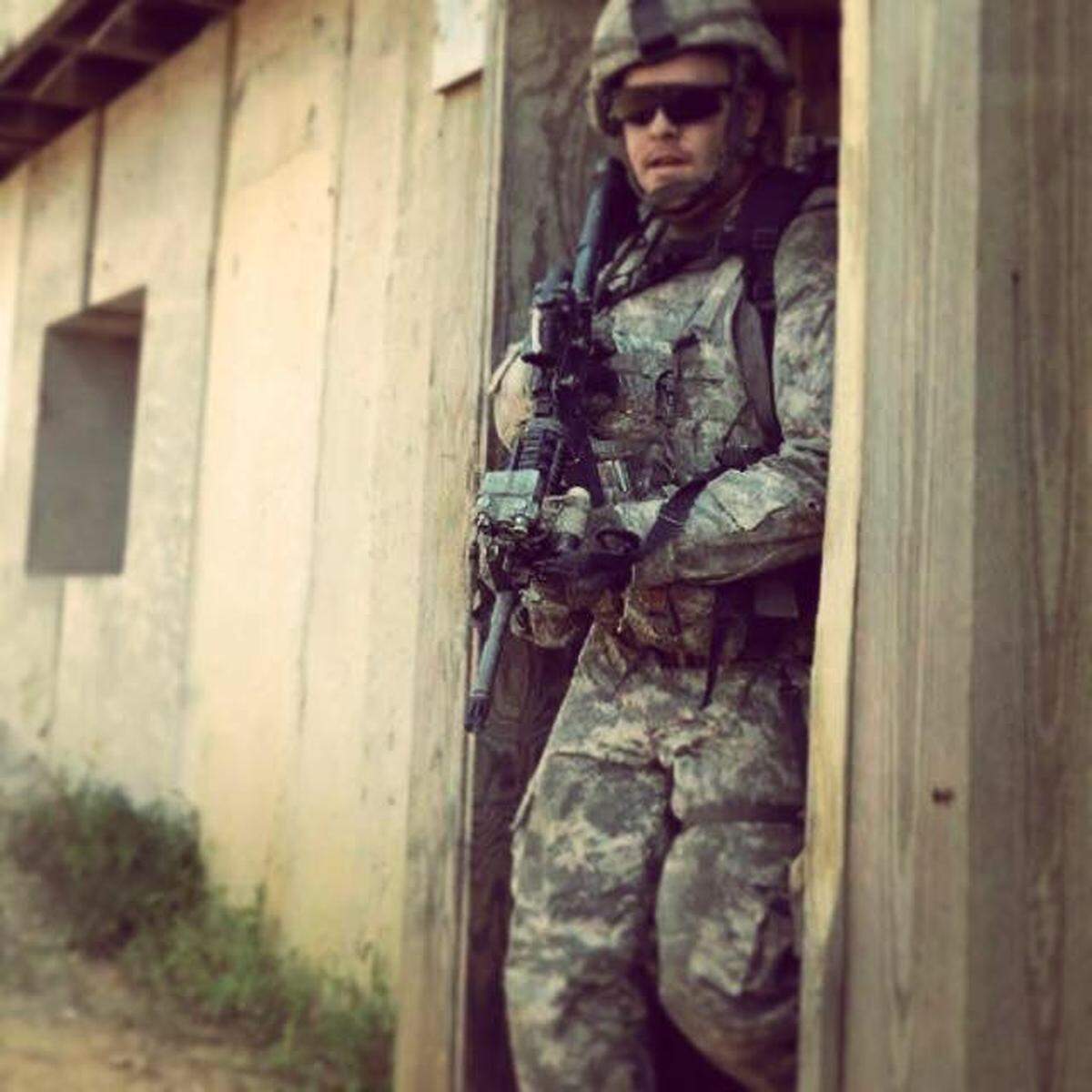 Brandon Demchak, 31, served in the United States Army from 2008 to 2015.