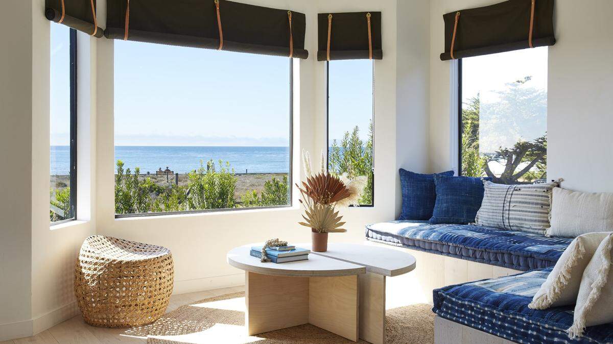 Rooms at White Water in Cambria have ocean views. The hotel was featured on Conde Nast Traveler’s 2021 Hot List.