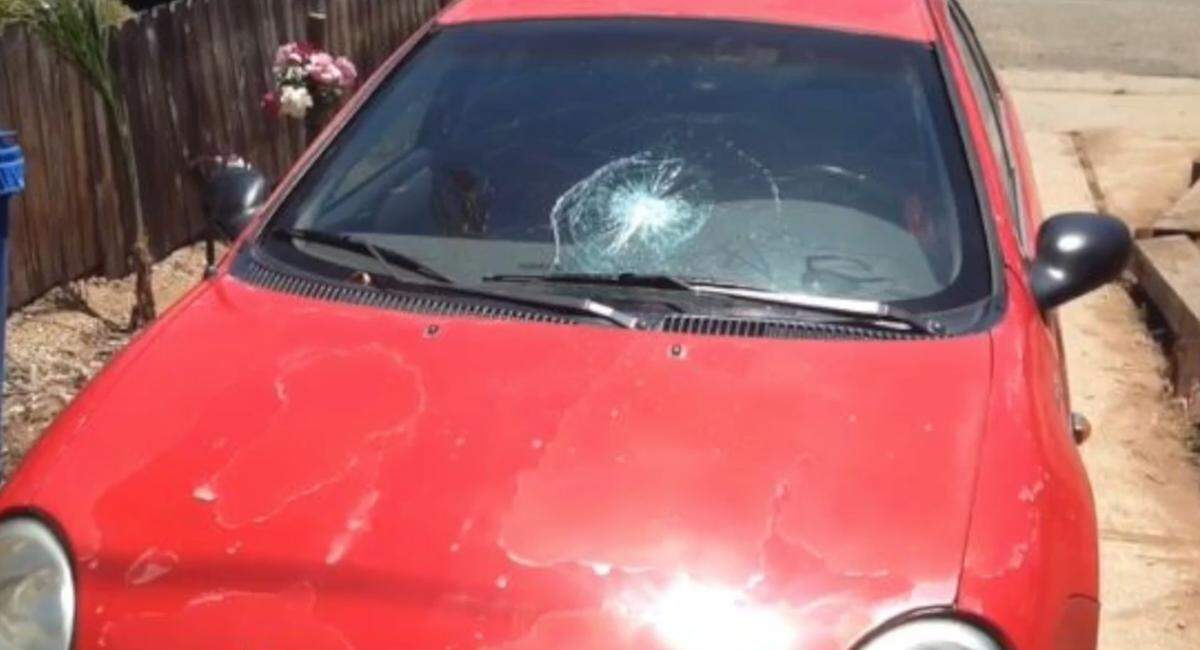 Kenneth Alan Eustace smashed the windshield of a car in the driveway, moments before he was fatally shot on July 12, 2017, in Grover Beach.