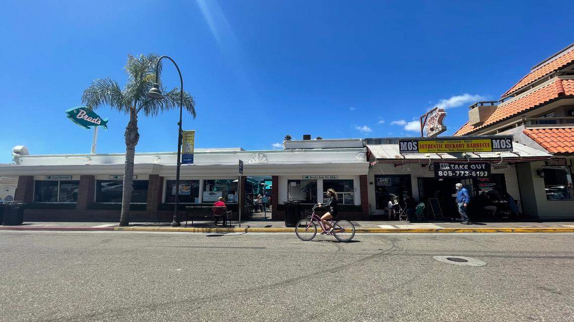 The city of Pismo Beach is investigating an attack that occurred in front of Brad’s Restaurant in downtown Pismo Beach in April 2021.