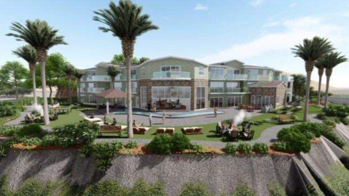 A rendering shows the proposed look of the three-story boutique hotel proposed in Cayucos.