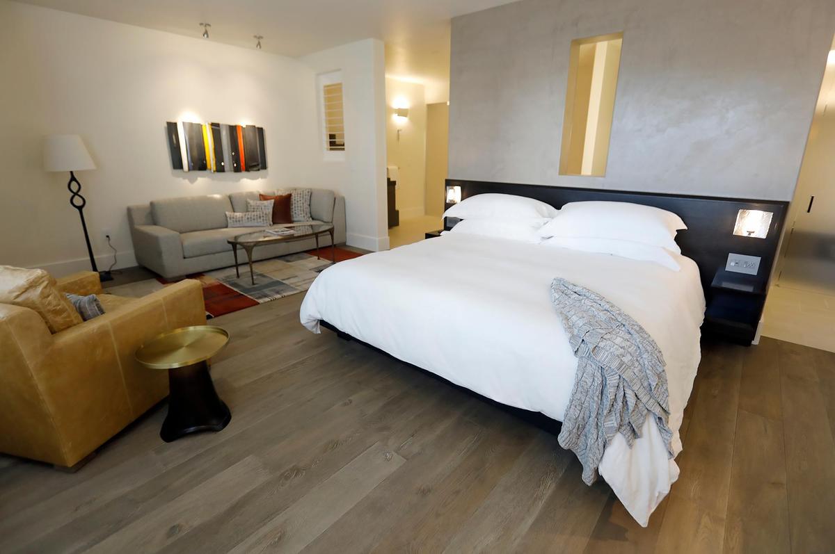 Hotel Cerro offers 65 rooms in downtown San Luis Obispo.
