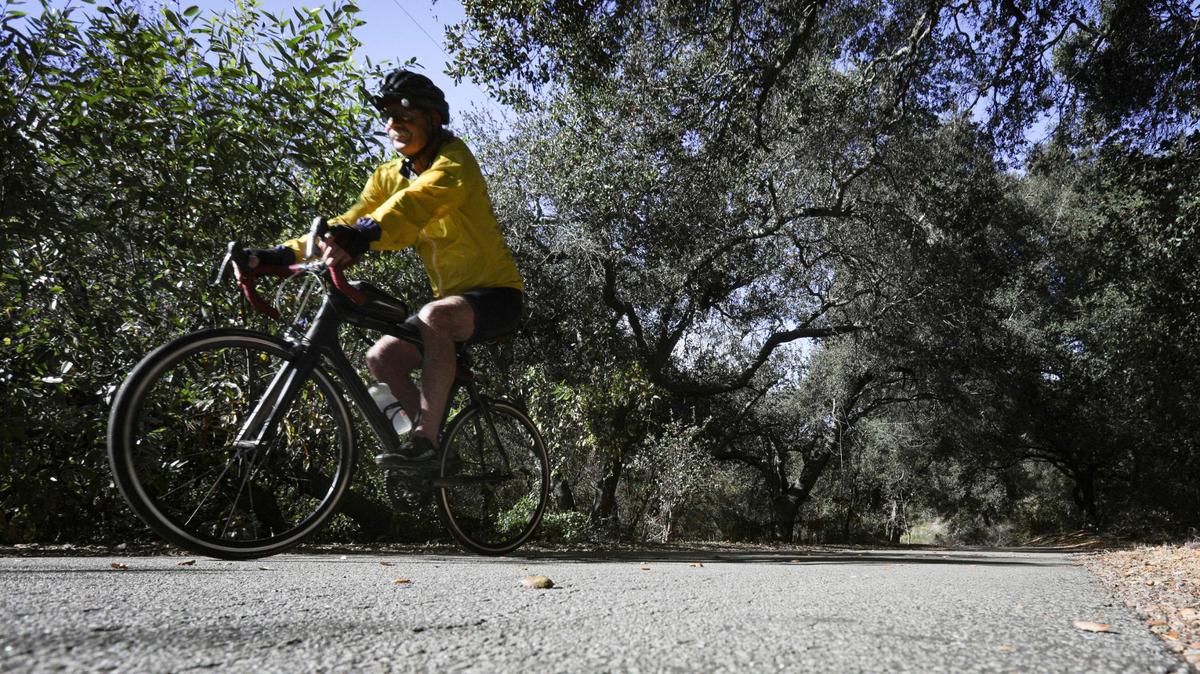 The Bob Jones Trail is proposed to run from San Luis Obispo to Avila Beach but has not yet been completed, seen here on Dec. 3, 2024.
