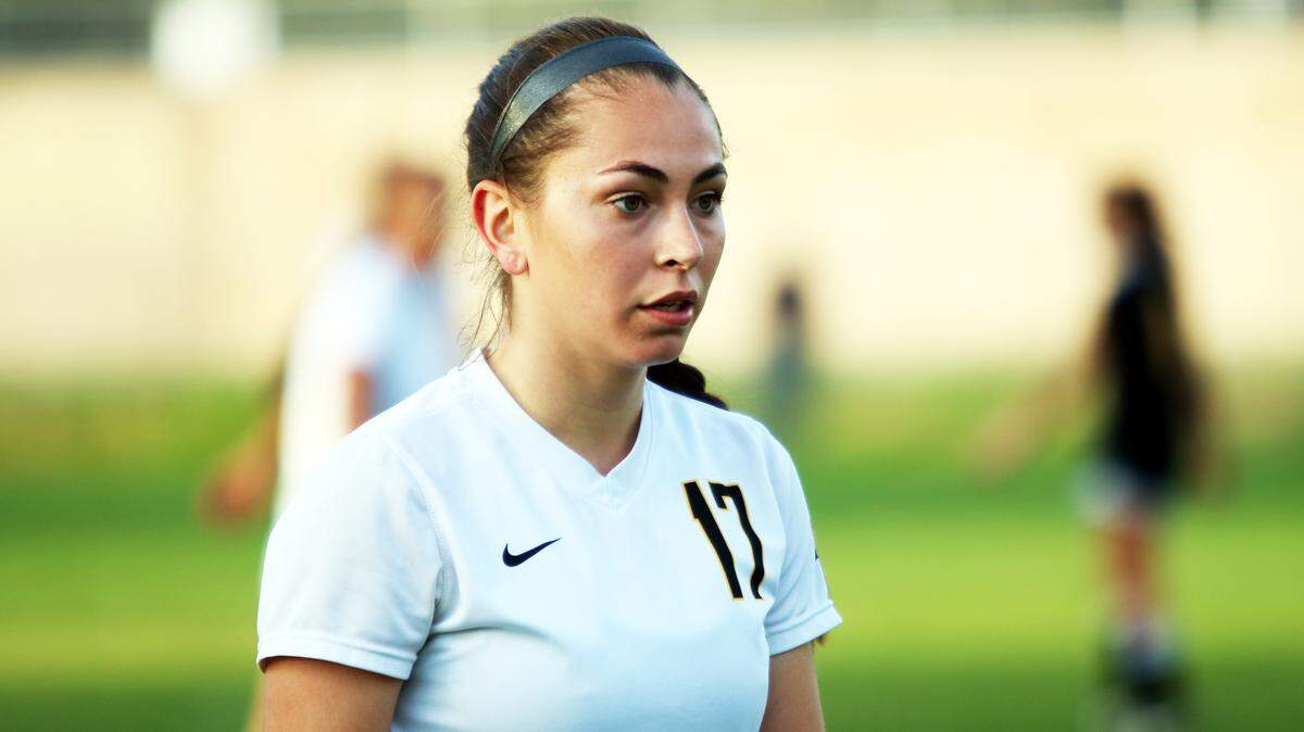 SLO High junior Olivia Ortiz scored 28 goals this season, and 44 goals in the last two seasons, to lead the Tigers on an historic run. She has been named The Tribune 2017-18 Girls Soccer County Player of the Year.